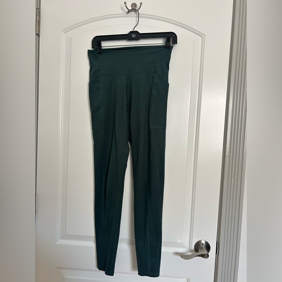 Girlfriend Collective Dark Green Activewear high rise  Leggings size medium - Picture 3 of 15